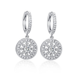 Juhlakorvakorut, ROMANCE|Elegant Selena Earrings in Silver