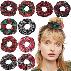 Jouluscrunchie|SUGAR SUGAR, Christmas Scrunchie in Tartan