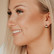 Kirurginteräsrenkaat, Wide Steel Hoop Earrings in Gold
