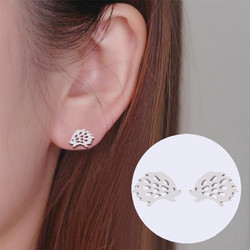 Kirurginteräsnapit, Steel Hedgehog Earstuds -siilinapit
