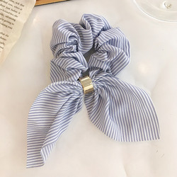 Donitsi/Scrunchie|SUGAR SUGAR, Bowtie in Blue & White