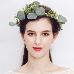 Hiuskoru/köynnös, ROMANCE|Boho Eucalyptus Hairpiece