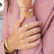 Sormus, BOHM PARIS|Bague Malina -dorée avec pierre de soleil