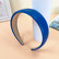 Hiuspanta|SUGAR SUGAR, Simple Leatherette Hairband in Blue