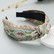 Hiuspanta|SUGAR SUGAR, Embroided Knot Hairband in Light Blue