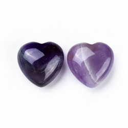 Luonnonkivi, HEALING CRYSTALS|Amethyst Heart