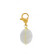 Maskotti/riipus, BOHM PARIS|Lockie Charm Ruben -agate blanche