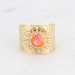 Sormus, BOHM PARIS|Bague Anais -orange glow