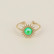 Sormus, BOHM PARIS|Bague Dao -electric green
