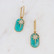 Korvakorut, BOHM PARIS|Boucles Jolline -amazonite