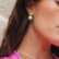 Korvakorut, BOHM PARIS|Boucles Maude -nacre blache