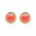 Korvakorut, BOHM PARIS|Boucles Miel -electric orange