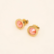 Korvakorut, BOHM PARIS|Boucles Miel -light coral