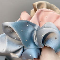 Donitsi/Scrunchie|SUGAR SUGAR, Deluxe Satin Scrunchie in White