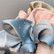 Donitsi/Scrunchie|SUGAR SUGAR, Deluxe Satin Scrunchie in White