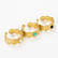 Kirurginterässormus, FRENCH RIVIERA|Boho Gold Ring (3 väriä)