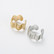 Kirurginterässormus, FRENCH RIVIERA|Wide Zic Zac Ring in Two Colours