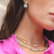 Kaulakoru, BOHM PARIS|Collier Braceline -rhodoniitti
