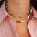 Kaulakoru, BOHM PARIS|Collier Elody -musta akaatti