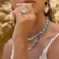 Sormus, BOHM PARIS|Bague Maxine -rhodoniitti/kulta