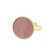 Sormus, BOHM PARIS|Bague Maxine -rhodoniitti/kulta