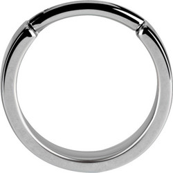 PREMIUM COLLECTION|Kivetön clicker lävistysrengas (hopea)