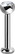 PREMIUM COLLECTION|3mm kivellinen titaaninen labret (hopea)