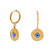 Korvakorut, BOHM PARIS|Boucles Melissane -sininen/kulta