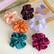 Scrunchie|SUGAR SUGAR, Satin Scrunchie -keskikokoinen satiinidonitsi