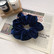 Scrunchie|SUGAR SUGAR, XL Velvet  -tummansininen samettidonitsi