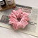 Scrunchie|SUGAR SUGAR, XL Velvet Scrunchie -pinkki samettidonitsi