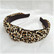 Hiuspanta|SUGAR SUGAR, Leopard Hairband in Brown -leopardi solmupanta