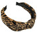 Hiuspanta|SUGAR SUGAR, Leopard in Dark Brown -leopardi solmupanta
