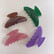 Hiussolki|SUGAR SUGAR, Glitter Clip -musta glitter hainhammas