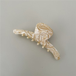 Hiussolki|SUGAR SUGAR, Small Shimmer Clip -beige hainhammas