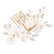 Hiuskoru, ATHENA BRIDAL|Floral Beauty Comb -kultainen kukkahiuskampa