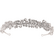 Hiuskoru, ATHENA BRIDAL|Audrey Headband -hopeanvärinen juhlapanta