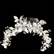 Hiuskoru, ATHENA BRIDAL|Silver Blush Vine -hopeinen hiuskoriste