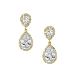 Kullatut korvakorut, ATHENA BRIDAL|Dainty Teardrop -kulta pisarat
