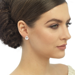 Klipsikorvakorut, ATHENA BRIDAL|Classic Teardrop Earrings -pisaranapit