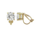 Klipsikorvakorut, ATHENA BRIDAL|Classic Earrings -kulta kristallinapit