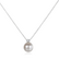 Kristallikaulakoru, ATHENA BRIDAL|Pearl Necklace -hopea helmikoru