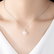 Kristallikaulakoru, ATHENA BRIDAL|Pearl Necklace -hopea helmikoru