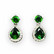 Juhlakorvakorut, ROMANCE|Teardrop Earrings -vihreät pisarakorvakorut