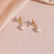 FRENCH RIVIERA|Fleur Earrings -kirurginteräskorvakorut helmellä