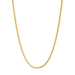 FRENCH RIVIERA|Joy Necklace -kullanvärinen kirurginteräskaulakoru