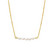 FRENCH RIVIERA|Petit Perle Necklace -helmikaulakoru kirurginterästä