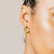 FRENCH RIVIERA|Natalie Hoops -kirurginteräksiset kierre renkaat