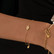 Rannekoru, BOHM PARIS|Bracelet Carla -siro sydänrannekoru