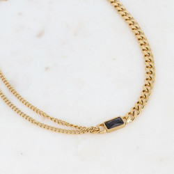 Kaulakoru, BOHM PARIS|Collier Mirha -musta kristallikaulakoru